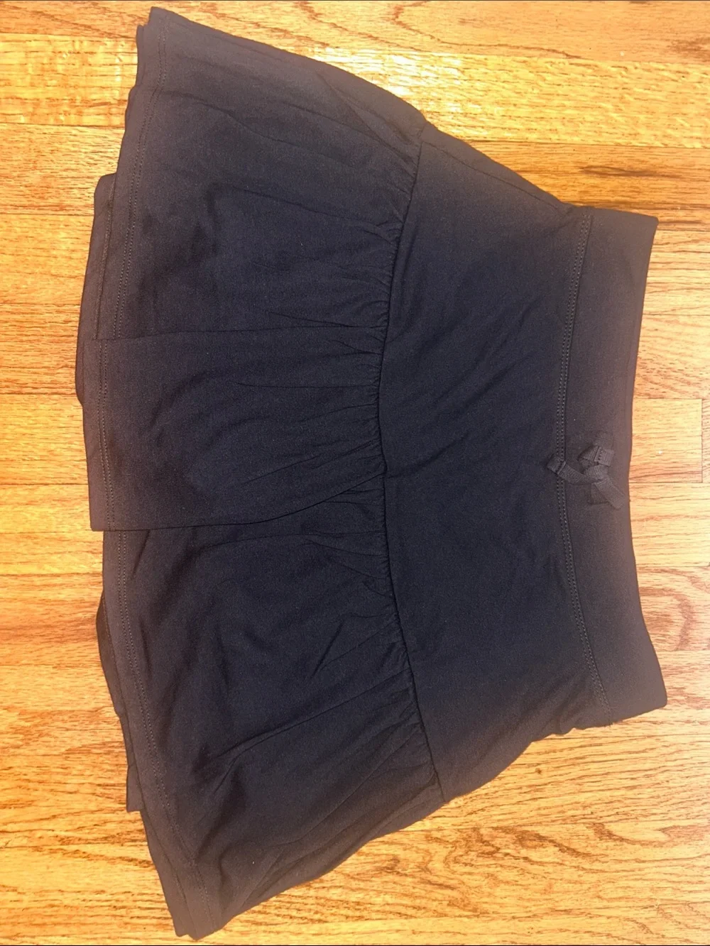 Girls Active Skort and Short Set - White Daisy and Black NWT XL